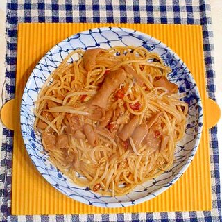 こてっちゃんのパスタ♪